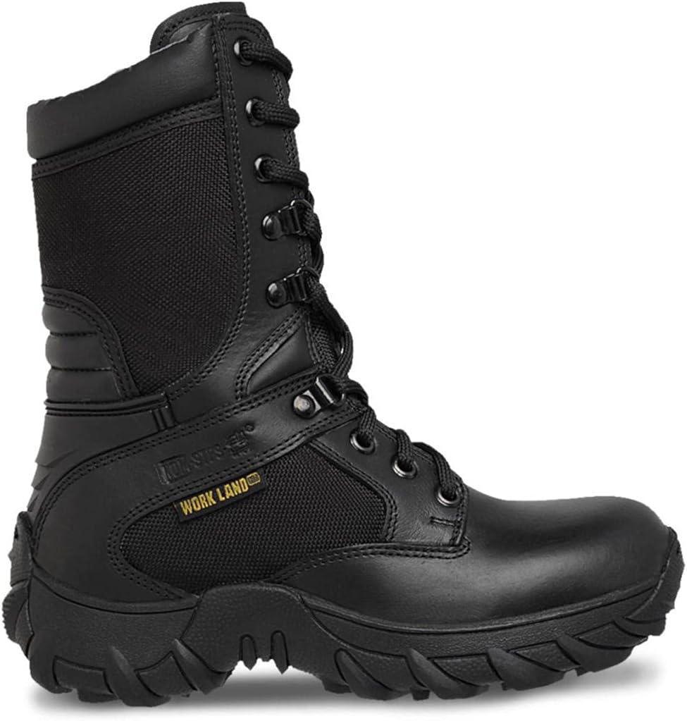 Bota Táctica Mujer Militar Dama Workland 76210 negro Negro 25.5