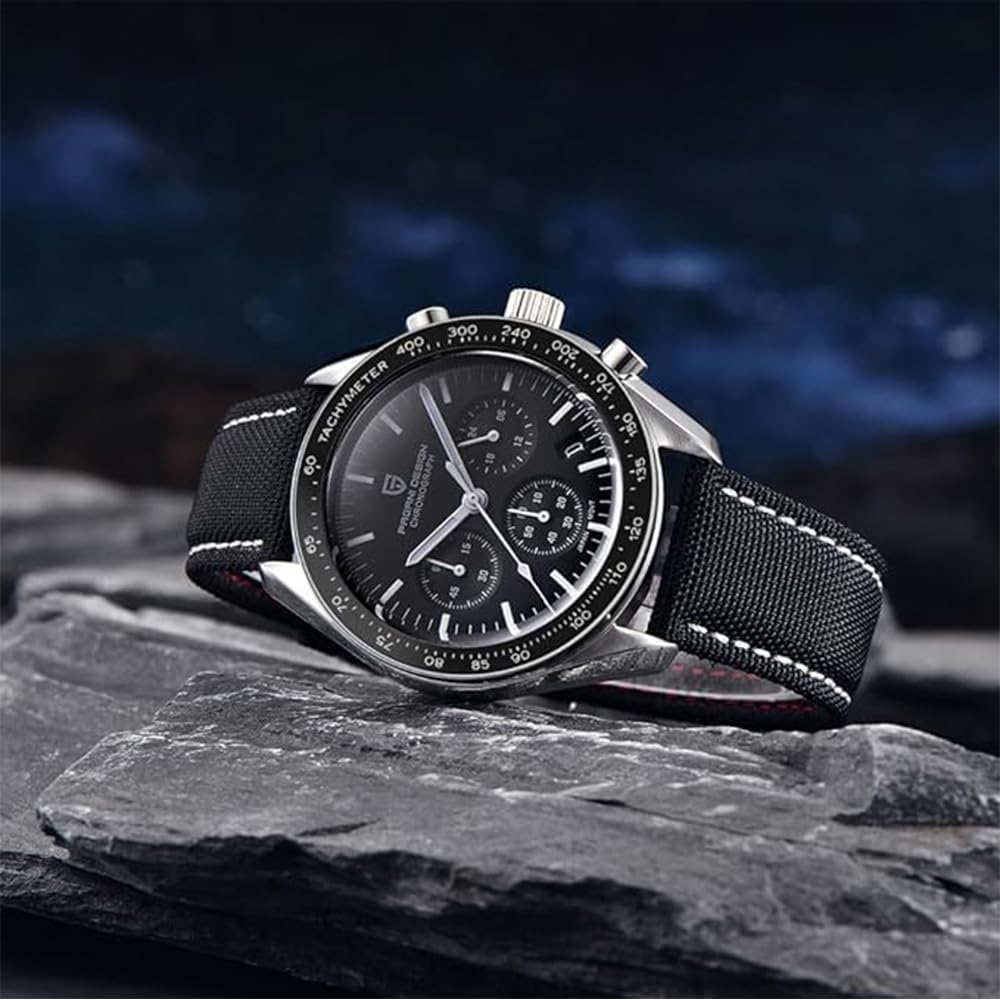 Pagani Design 1701 V3 Cronografo da uomo Quadrante al quarzo 40mm Movimento VK63 Orologio da uomo in acciaio inox a specchio zaffiro Orologio sportivo resistente all'acqua 100 metri
