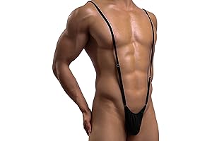 Sexy Lingerie for Men Naughty Outfits: Exquisite Black Thong Jockstrap