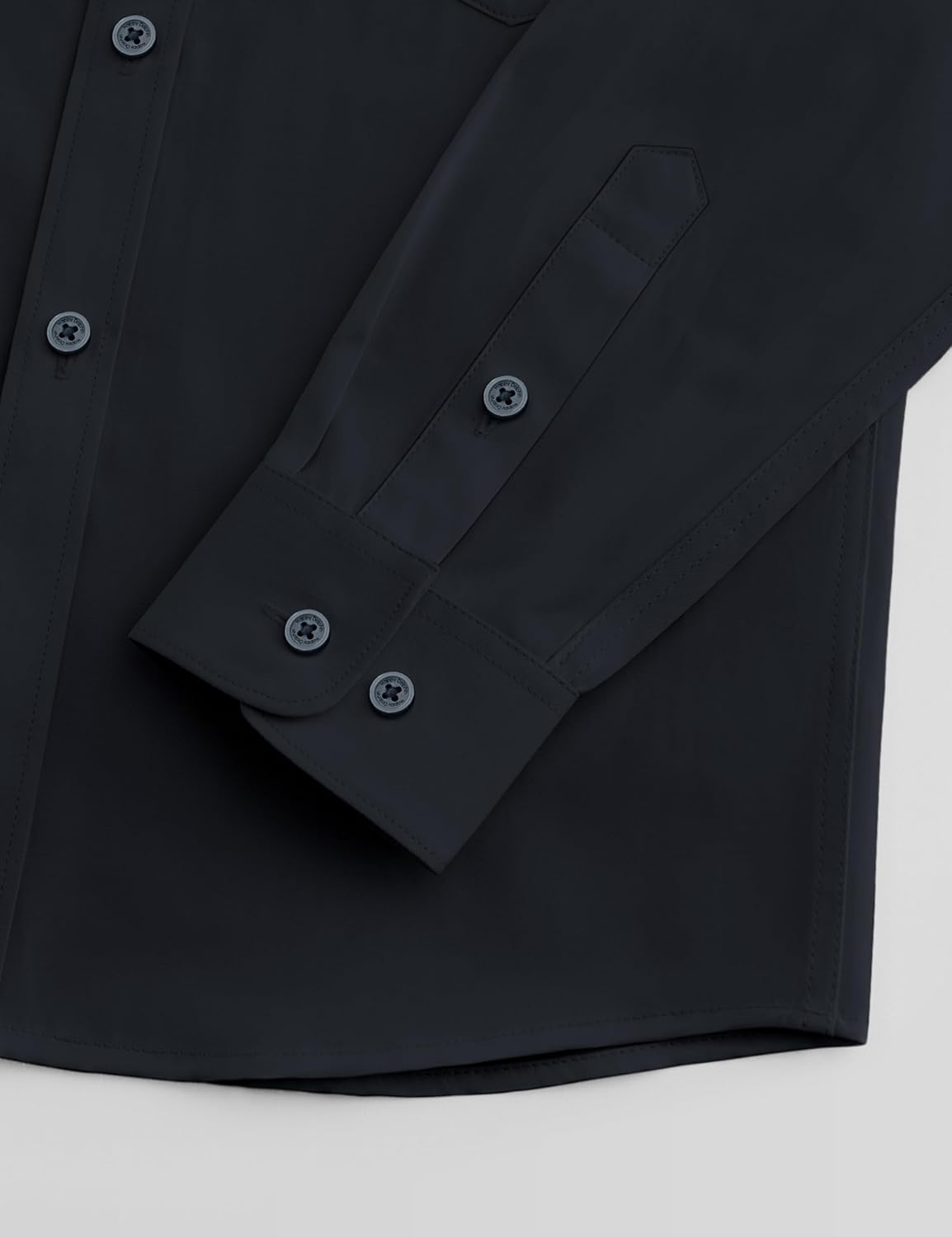 Boys Dress Shirts Long Sleeve, Boys Button Down Shirt Wrinkle-Free for Formal & Casual (Not Tie) - Image 4