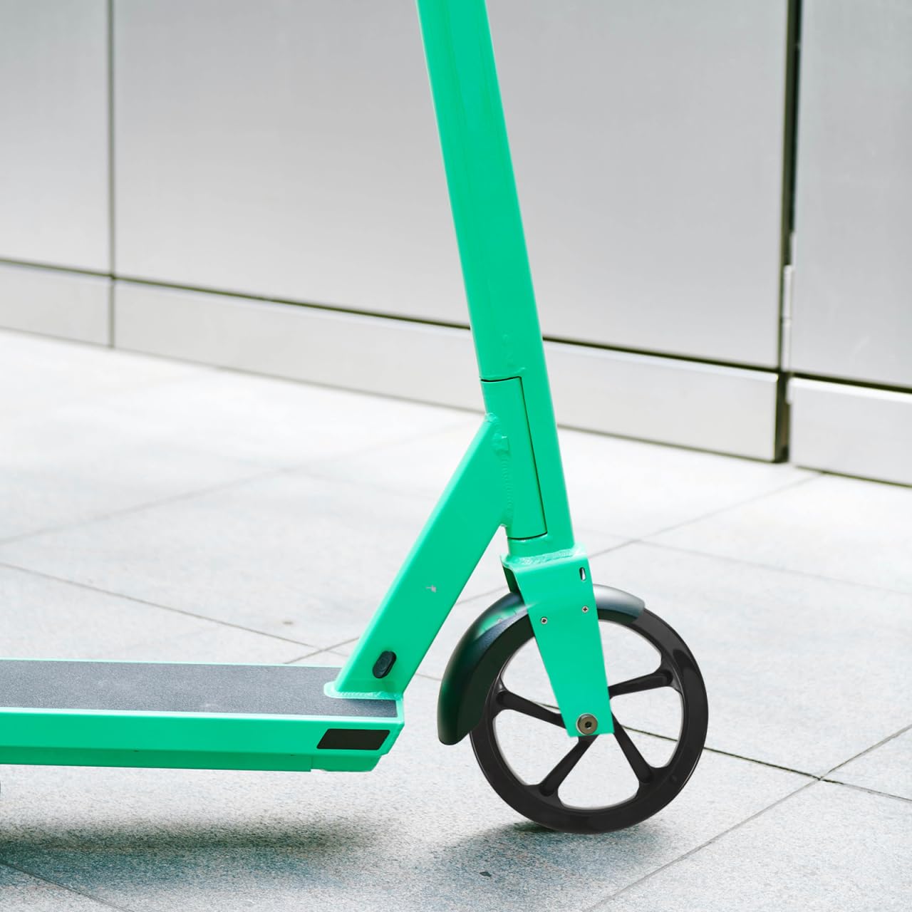 Roller-radsatz 180 Mm Hohe Elastizität Leises Pu-rad Für Den Roller-ersatz