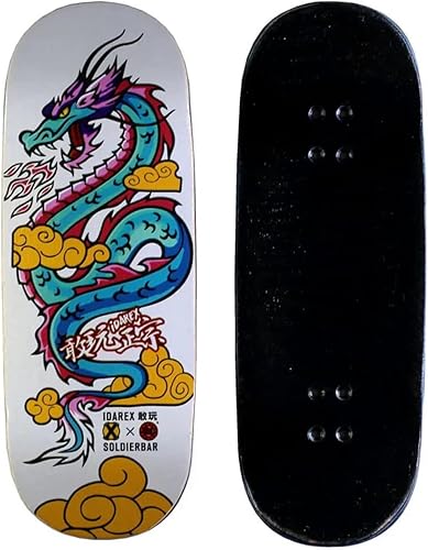 Miniatura 3 de Soldierbar - Tabla de diapasón hecha a mano (5 capas hechas a mano de arce de 1.339 in (tablas de dedos completas) + camión ARK I de regalo + regalo