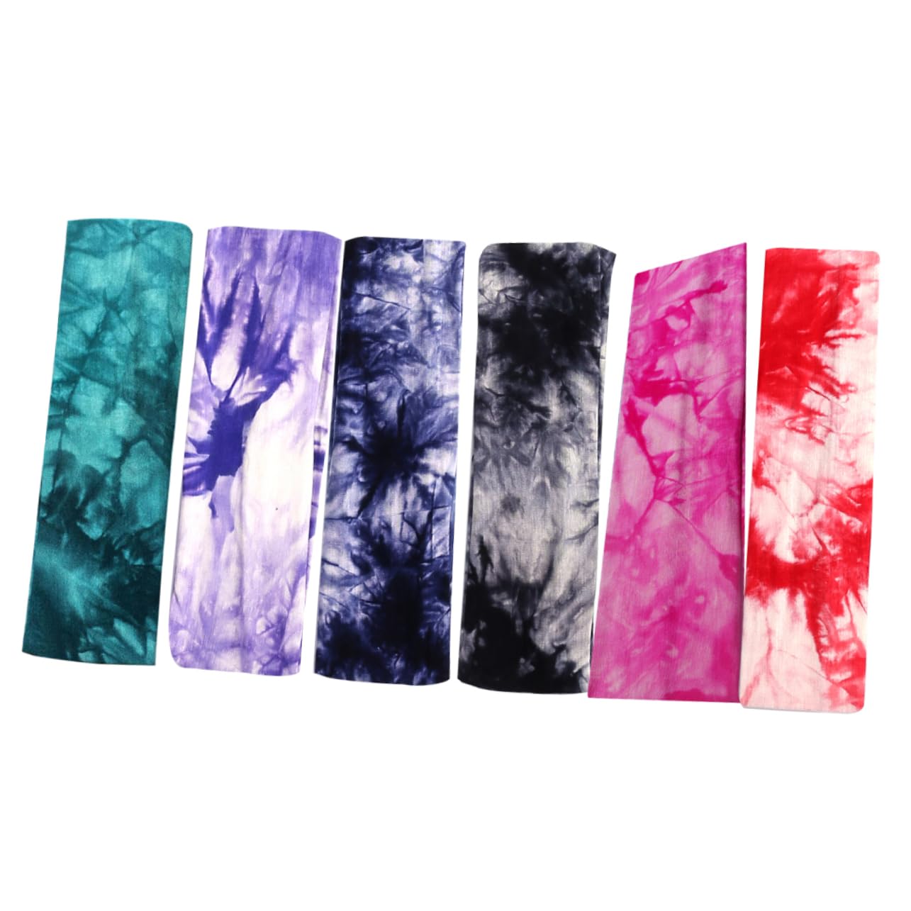 FRCOLOR 18 fasce elastiche per capelli per yoga, per capelli, per capelli, per capelli, per allenamento ad asciugatura rapida