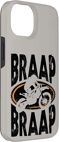 Miniatura 6 de Funda para iPhone 14 Plus Braap Braap Motocross Motocross Dirtbike Biker