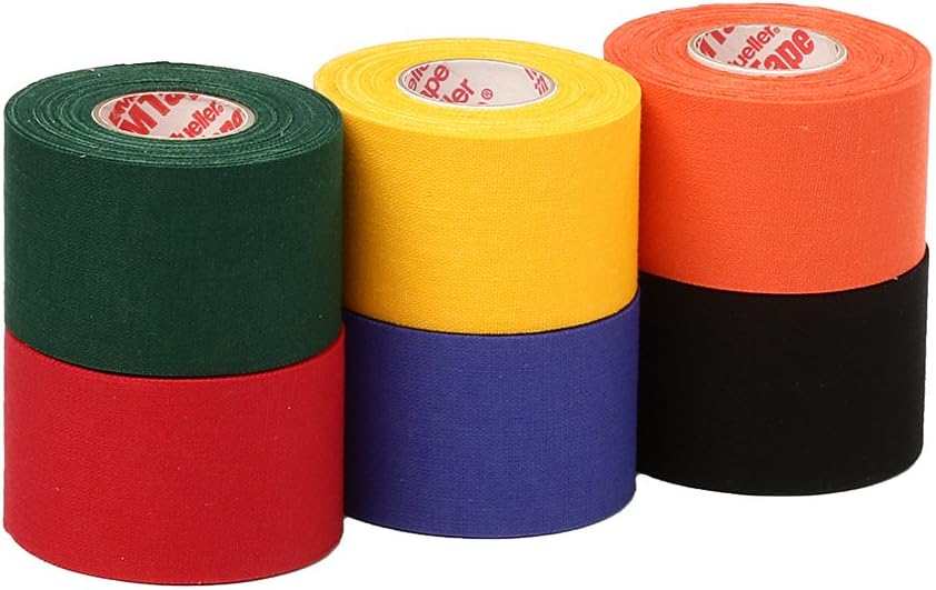 Mueller Athletic Tape Sports Tape, Mixed 6 rolls
