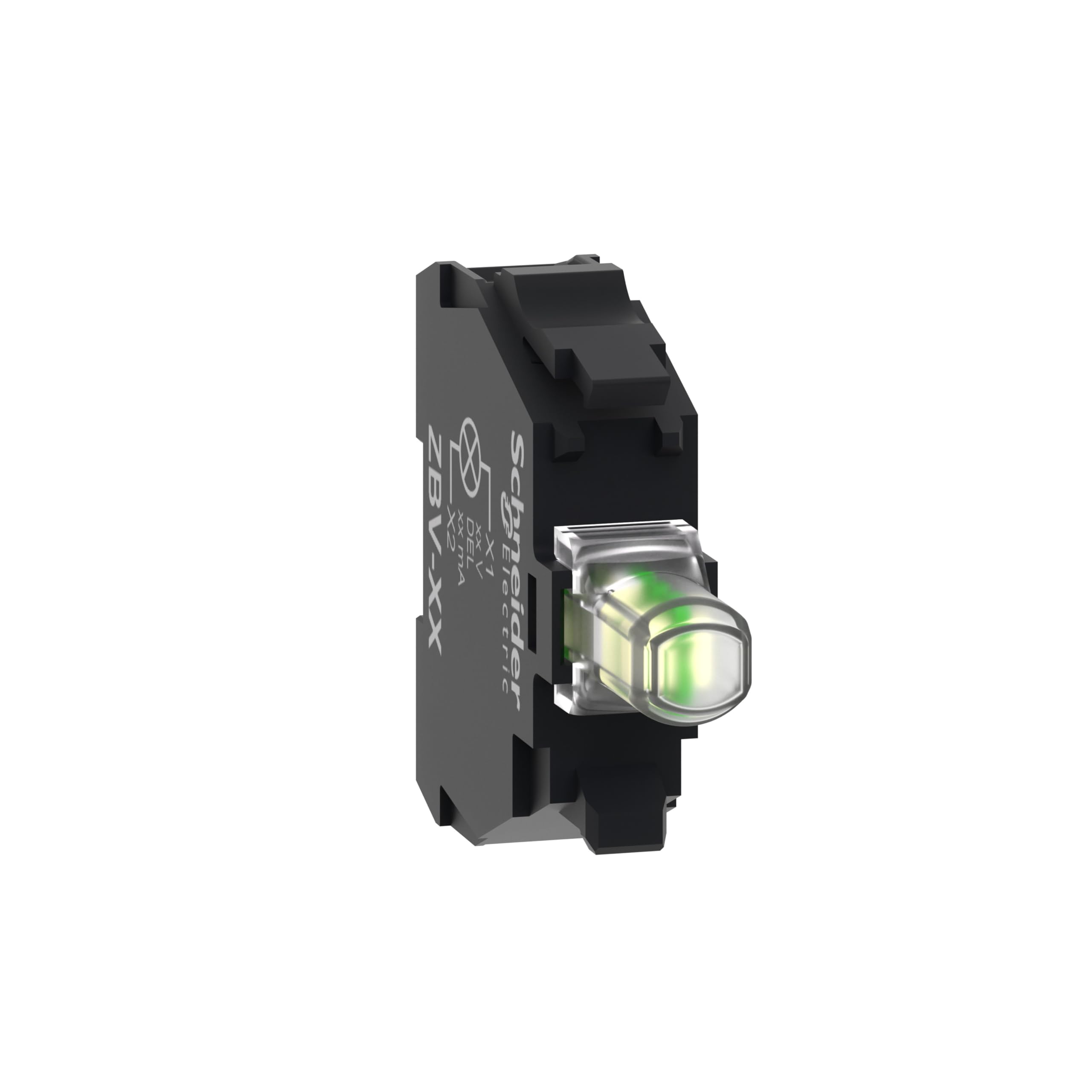 Harmony XB4 light set ø22 white LED 230/240V, ZBVM1
