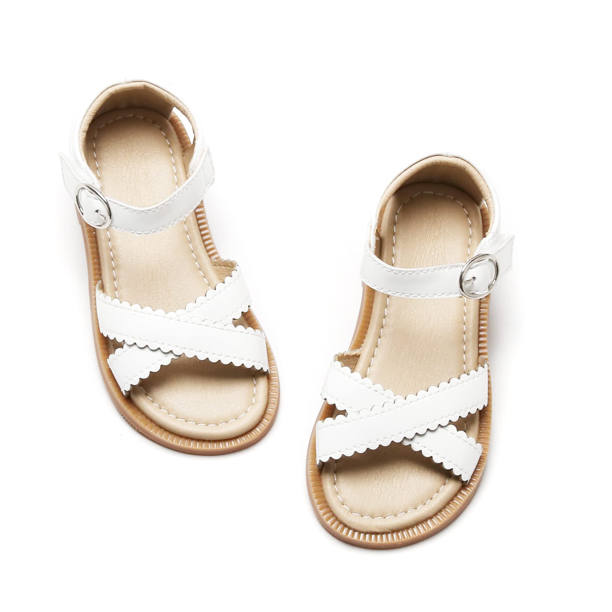 Kiderence Toddler Girls Sandals Little Girls Kids Shoes Girls Sandals Toddler