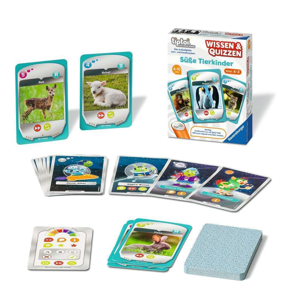 Ravensburger Tiptoi 00829 - Conoscenze E Quiz: Soccorritori E Aiutanti - Gioco Educativo Interattivo Per Bambini Da 6 Anni