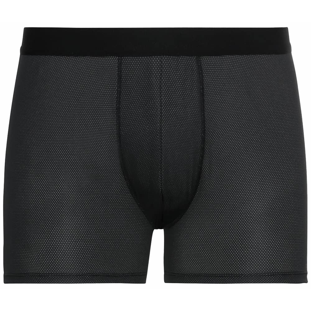 Odlo Men Functional Underwear Boxer Shorts ACTIVE F-DRY LIGHT ECO, black, S
