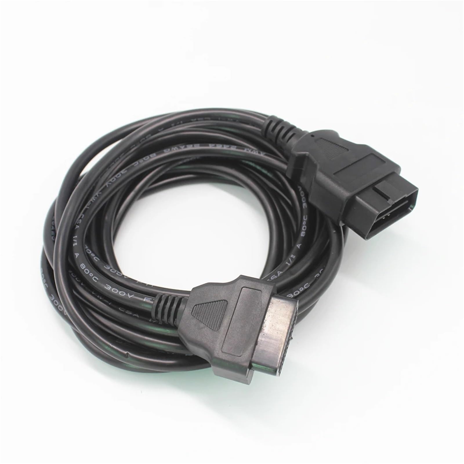 OBD2 16-pinowy uniwersalny kabel przedłużający do 5 metrów OBD II ELM327 złącze kabla interfejsu (3meter)