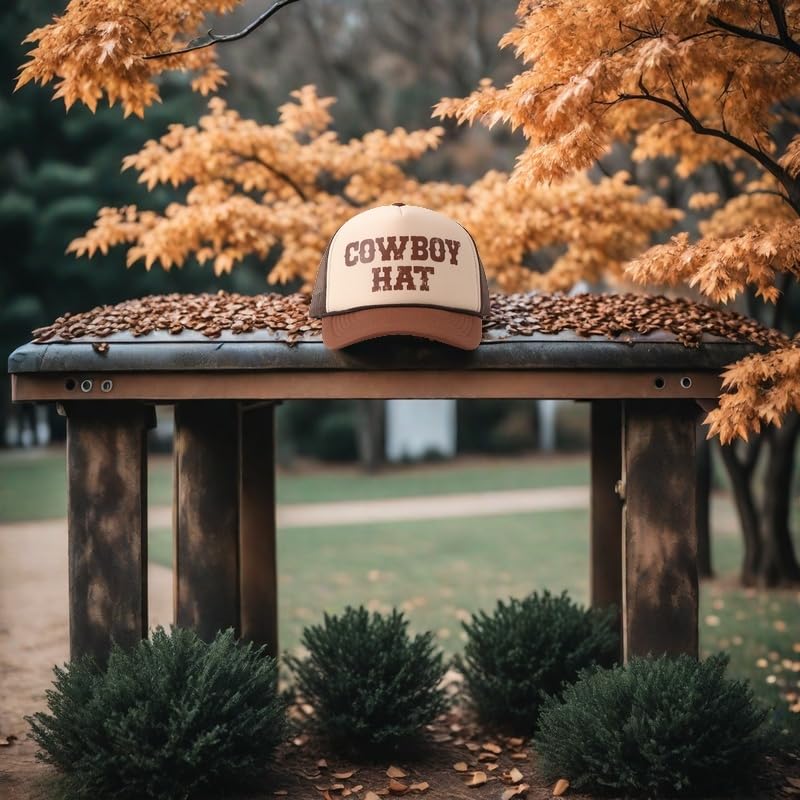 Image of Cowboy Hat Trucker Cap