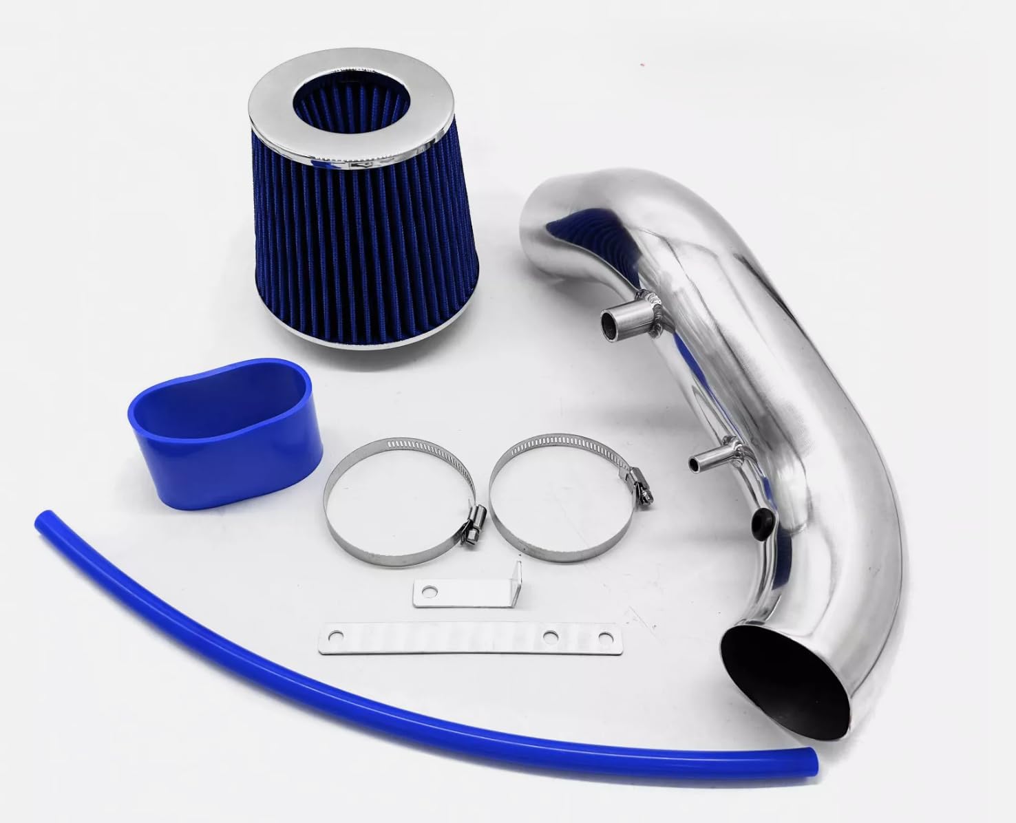 EMUNA COMPATIBLE PERFORMANCE AIR INTAKE SYSTEM KIT FIT FOR 2002-2006 A-CURA RSX base model 2.0L L4 ENGINE (BLUE)