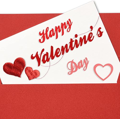 Miniatura 3 de 18 piezas de troqueles de metal para el día de San Valentín para hacer tarjetas, troqueles de corte de palabras de corazón te amo para manualidades,