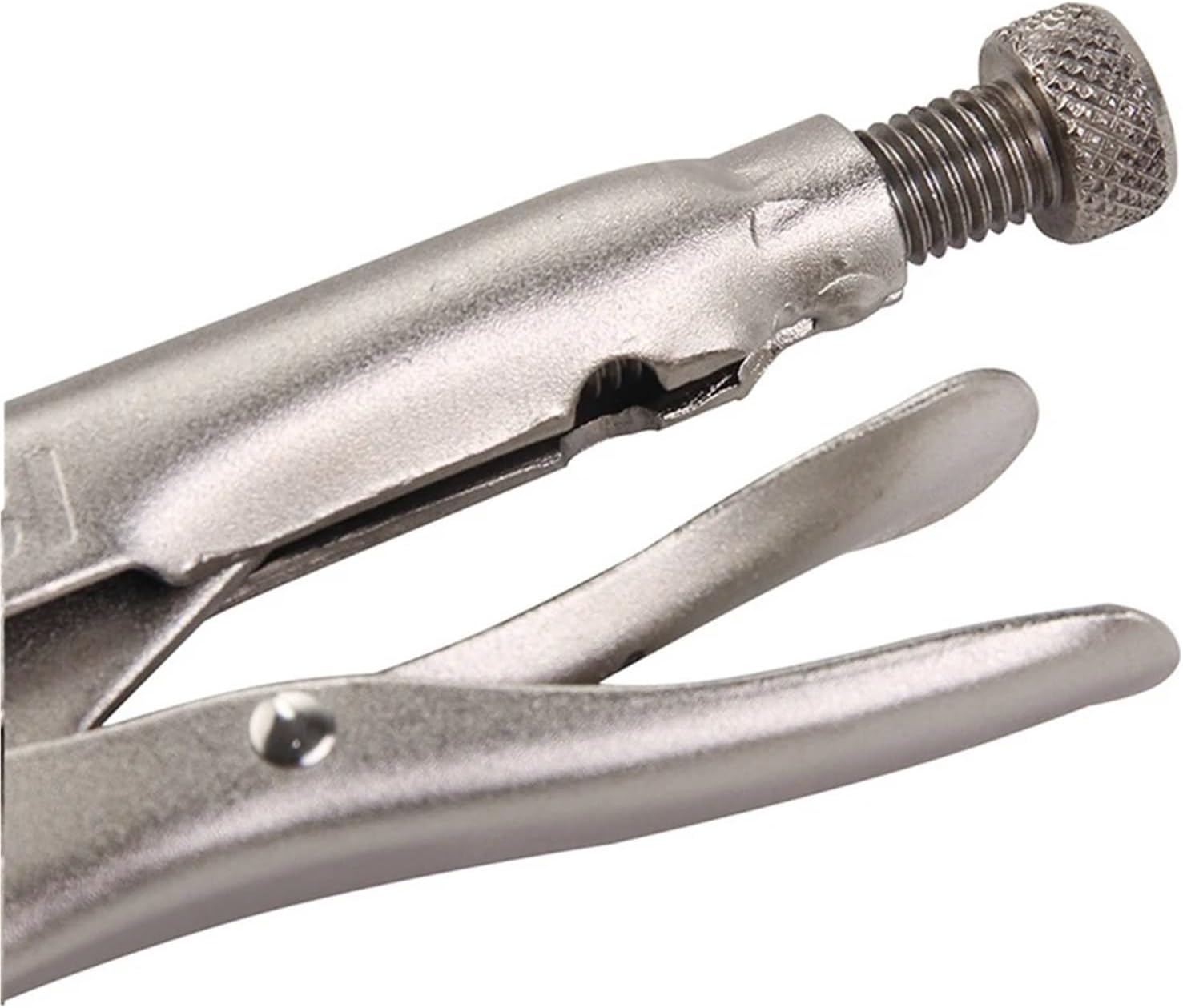 Vise Grip Pliers 11 Inches Locking Pliers C Clamp Round Mouth Vise Grip Alloy Steel Welding Hand Tool Quick Wooden Tenon Locator Clip