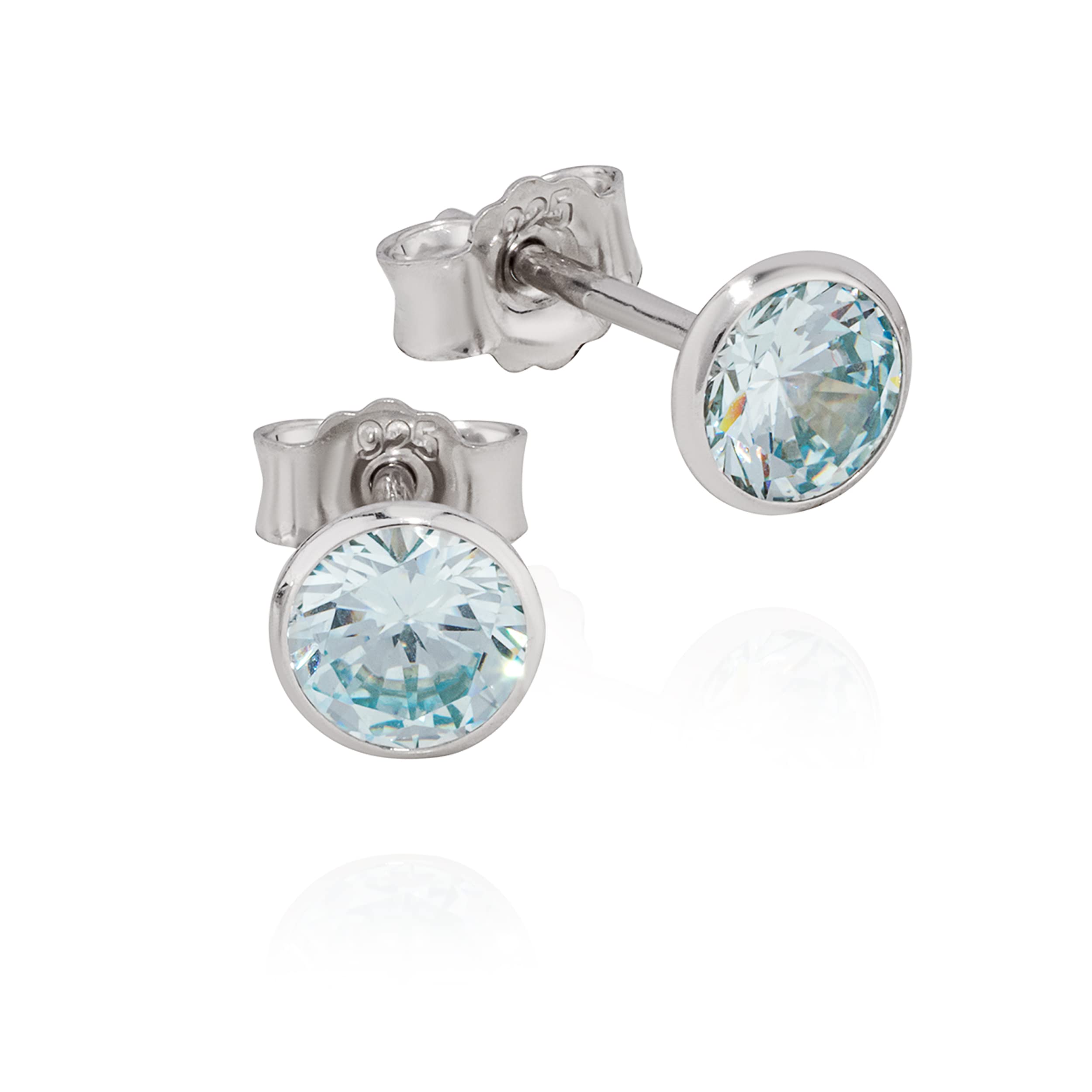 Orecchini Donna MABINA 563652 Argento 925% Acquamarina