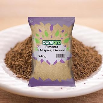 Puregro Pimento (Allspice) Ground 240g | Ground Allspice Spice | Ideal for Seasoning Meat, Stews and Marinades | Suitable for Caribbean and Everyday Cooking | Pantry Staple