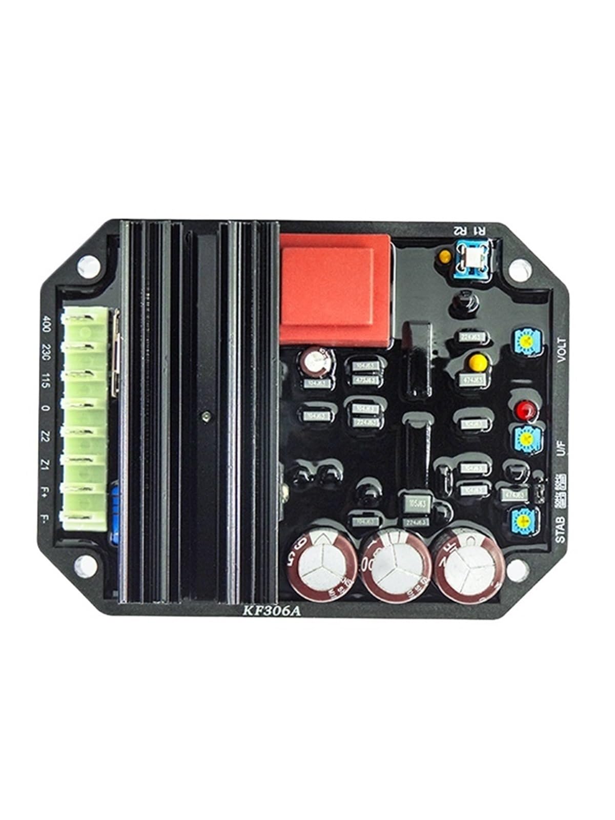 1 stücke KF306A spannung regler bord marine spannung regler diesel generator automatische spannung regler erreger spannung regler modul(KF306)