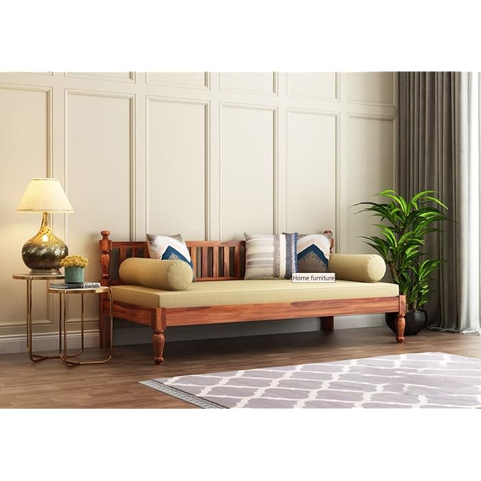 Buy Home furniture Wooden Couch Diwan Sofa Settee for Living Room and