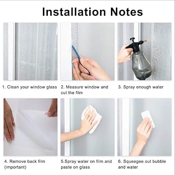 Stained Glass-Church Style Decorative Privacy Window Film Glue Free Static Cling Decals Heat Control Glass Sticker for Home Office W16.5 x H24.4(42x62cm)