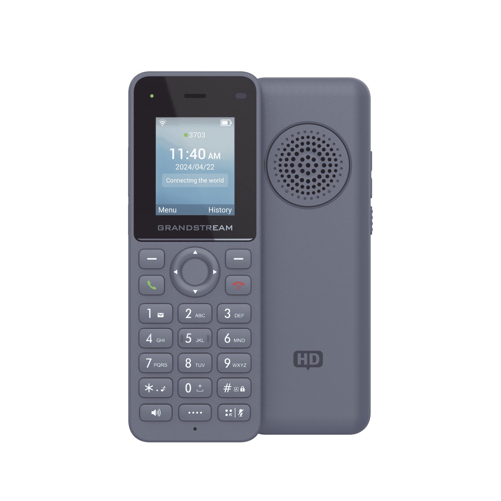Grandstream - WP816 Téléphone Ip Wi-fi Sans Fil Avec Push-to-talk Et