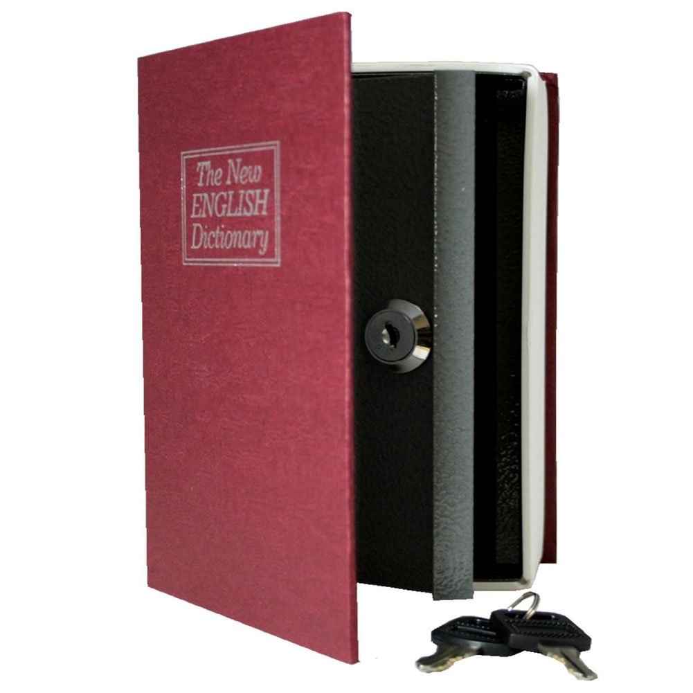 Dictionary Mini Book Safe Security Key Locker Money Hidden Secret Safe Key Safe Box Cash Money Coin Storage Jewellery Lock Box - 30