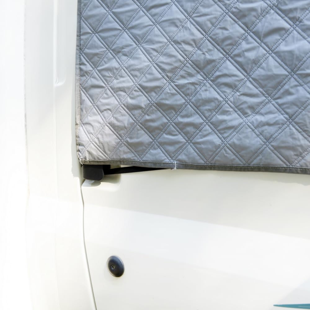 UK Custom Covers TSW904GREY Housse thermique d'enveloppement pour pare-brise Gris - Compatible avec Ford Transit Van 2000-2013