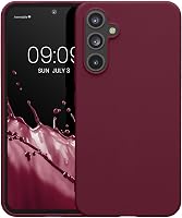 kwmobile TPU puzdro pre Samsung Galaxy A54 5G - Flexibilný ochranný kryt s podporou bezdrôtového nabíjania, pogumovaný povrch v magentovo fialovej farbe 7
