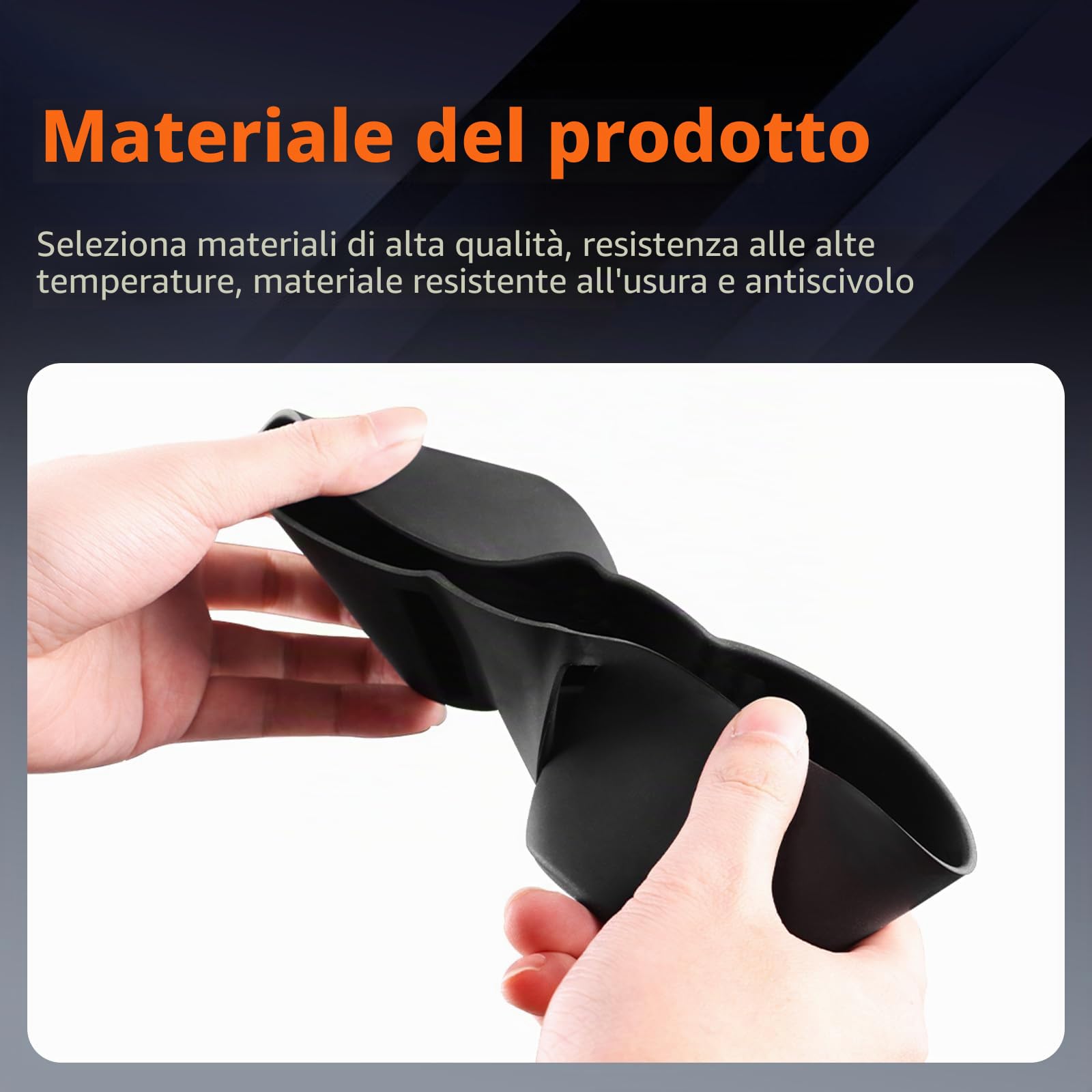Portabicchieri centrale antiscivolo per Toyota Yaris Yaris Cross GR Automatic 2020-2025, accessorio in silicone per il controllo centrale e lo stoccaggio