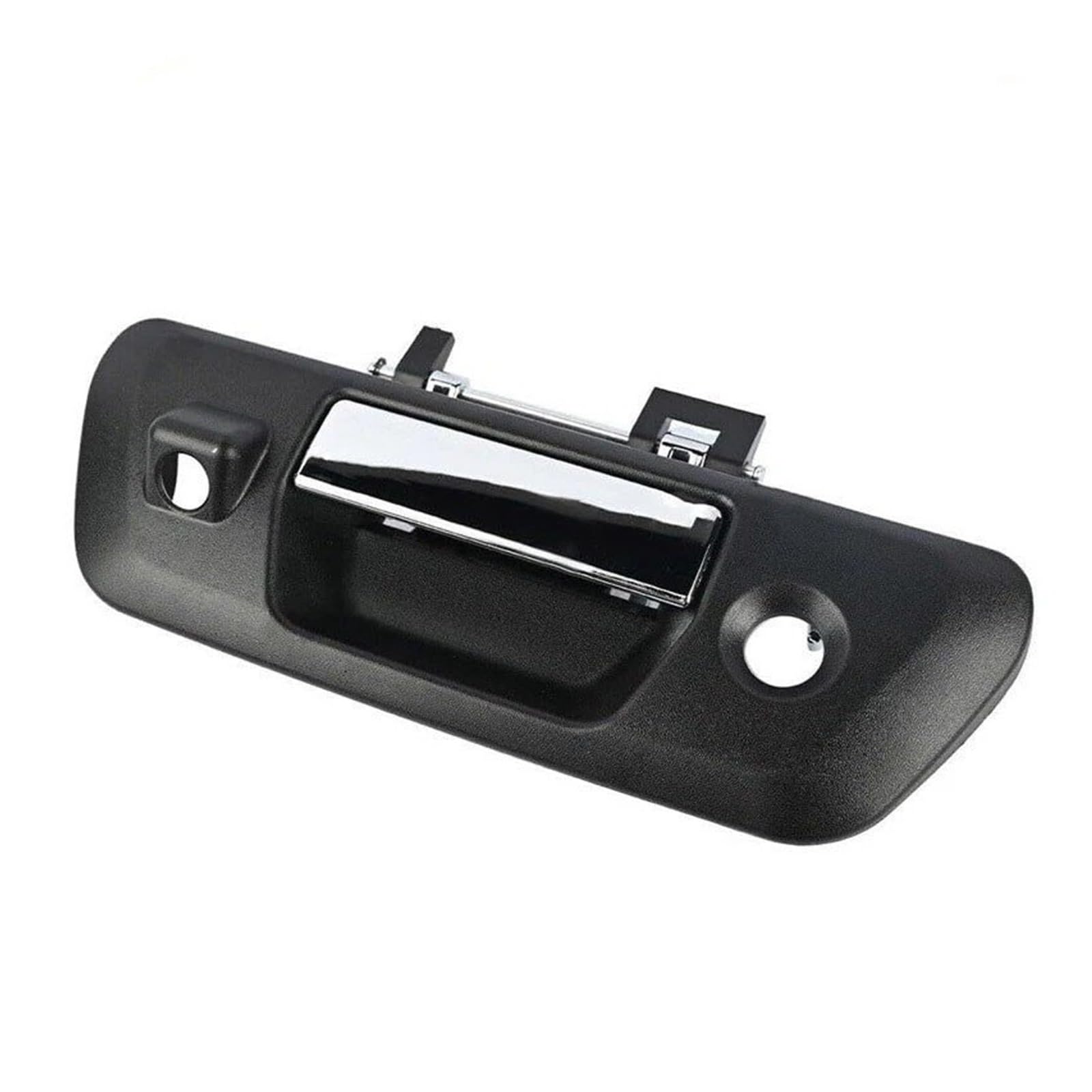 Punxdda Car Exterior Door Handle for Nissan for Navara D23 2016-2019 for NP300 2015-2019 90606-4JG0C 90606-4JG0B Tailgate Handle with Camera Hole Key(A)