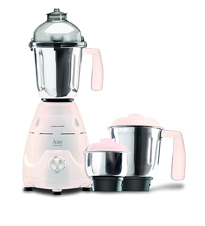 (Renewed) Morphy Richards Icon Essentials 600-Watt Mixer Grinder (White)