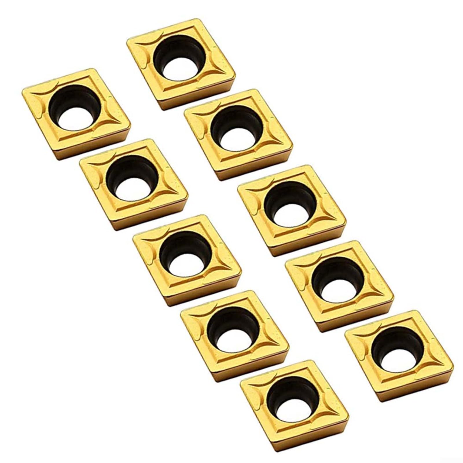 CCMT09T308 Inserto in carburo per tornitura CNC, punte triangolari indicizzabili per taglio metalli