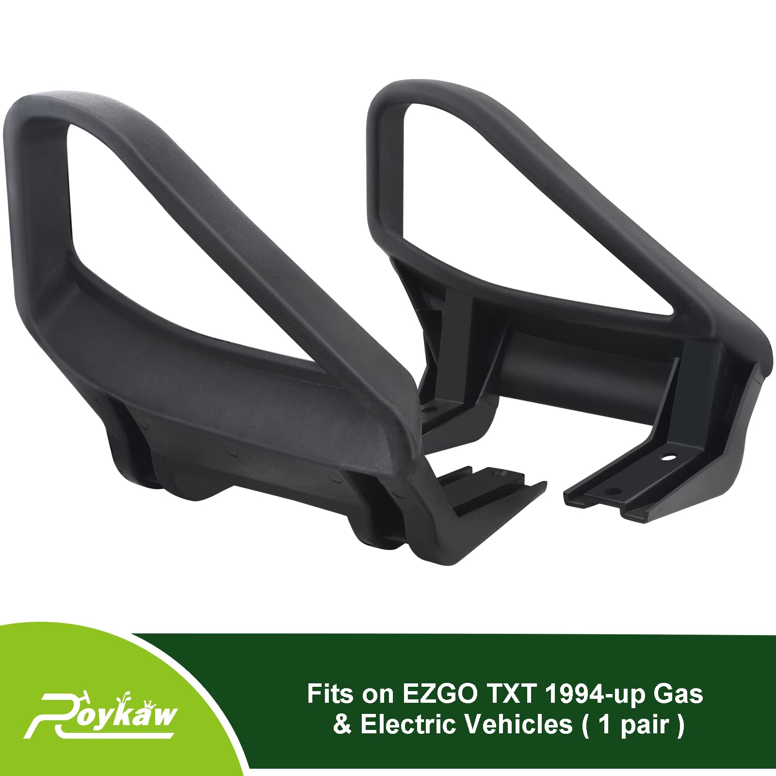 Roykaw Accoudoir de voiture de golf côté conducteur et côté passager pour modèles EZGO TXT à partir de 1994, remplace OEM # 71701-G01, 71702-G01