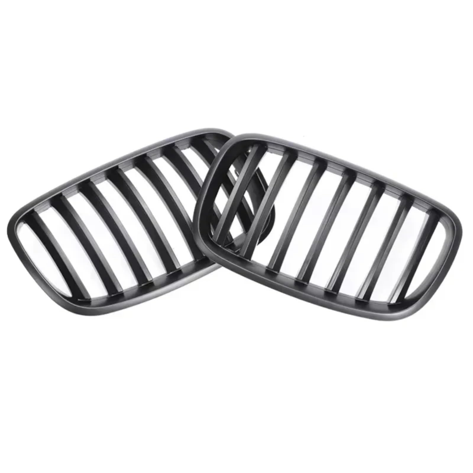 Rejilla delantera negro mate doble riñón para X5 E70 y X6 E71 5