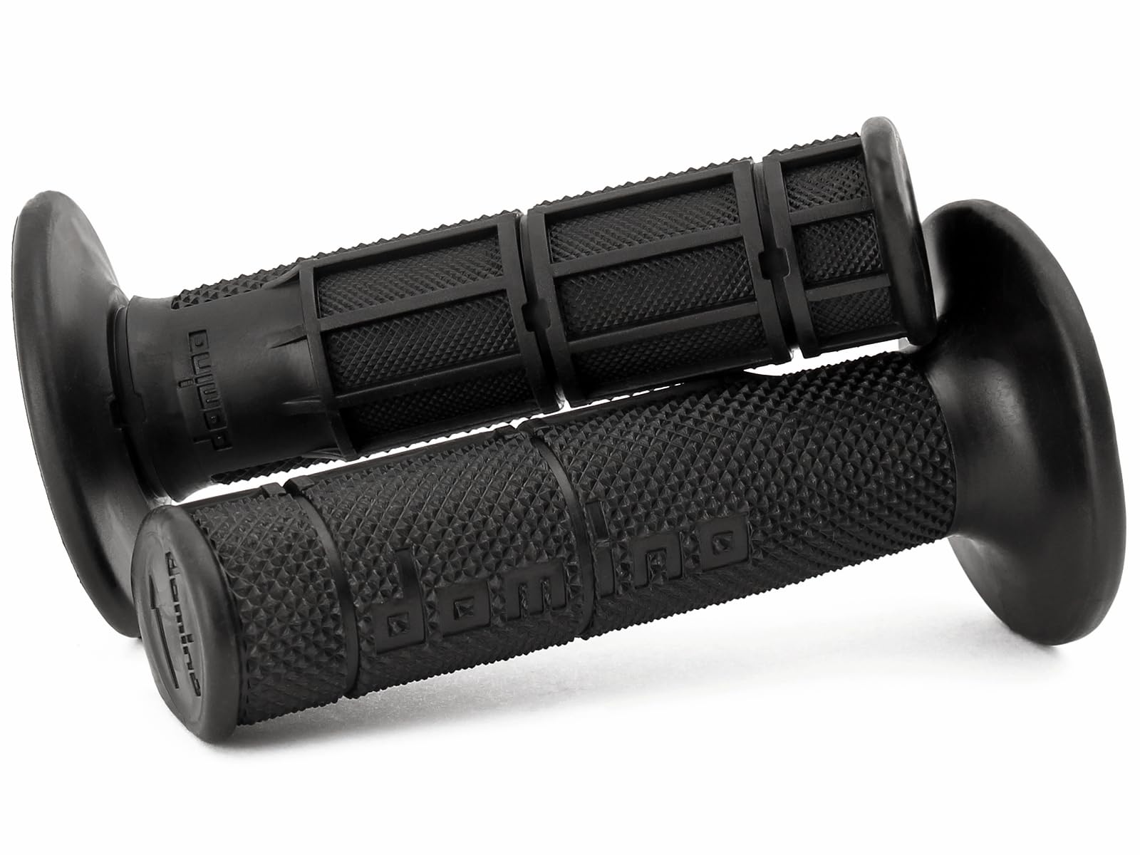 Domino 1295343 Manopole Offroad, Nero, Confezioni da 2
