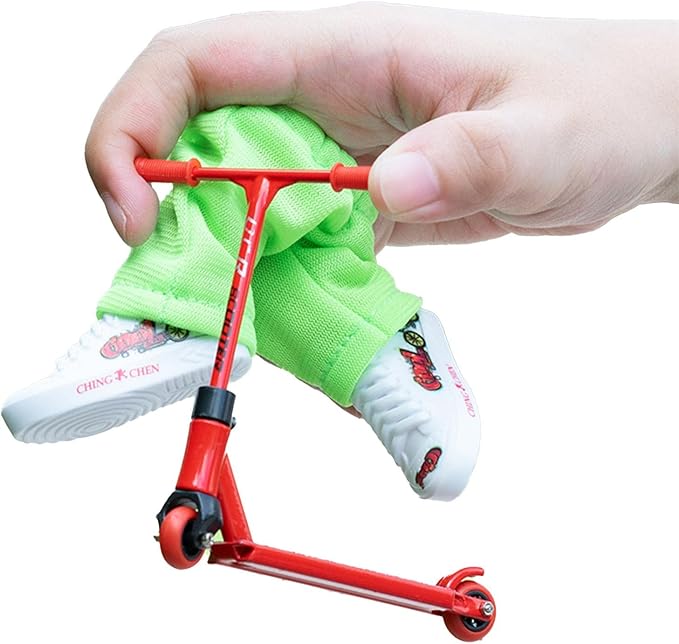 Uwariloy Finger Scooter, Alloy Finger Scooter Set with
