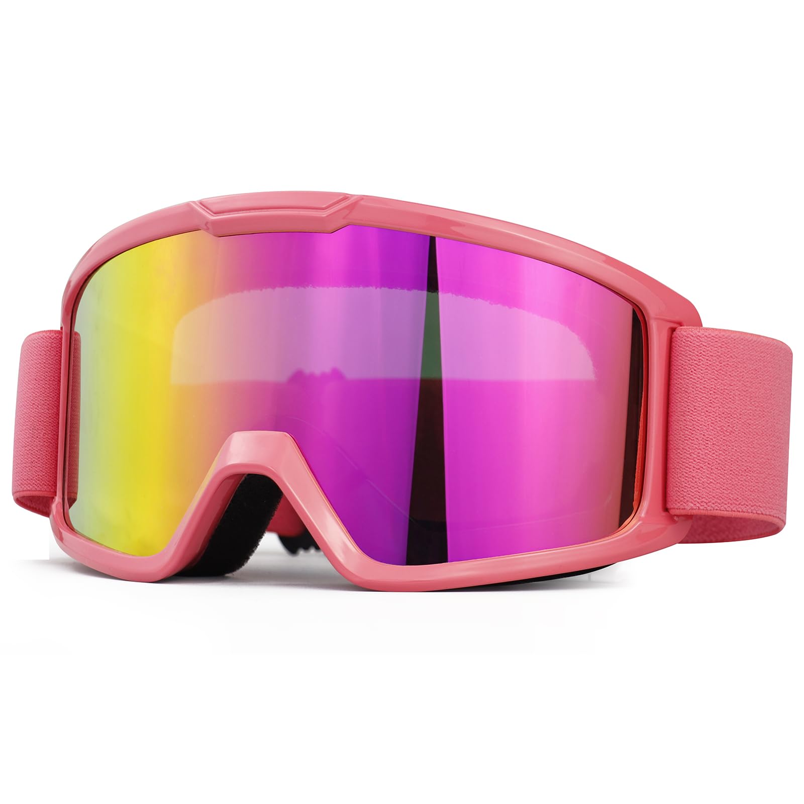 SPOSUNE Ski & Snow Goggles - Windproof, Anti-Fog, UV Protection for Men & Women - Dirt Bike, Motorcycle, ATV, Off-Road, OTG