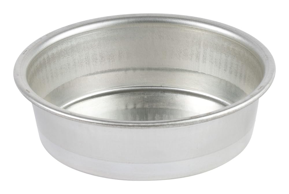 Paderno World Cuisine 12.5 Inch Tin Plain Round Cake Pan
