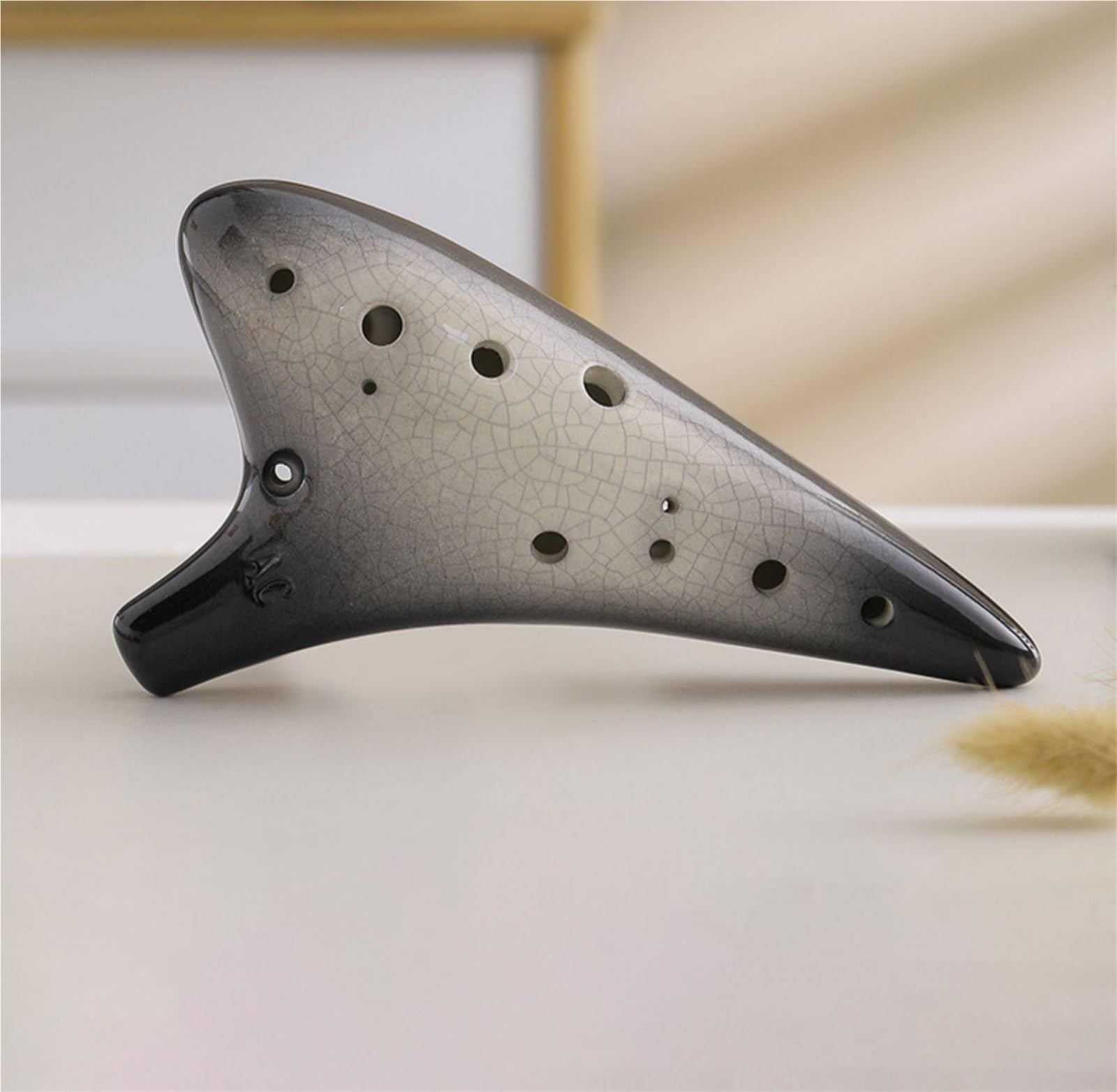 Ocarina Alto Strumento, Ocarina 12 fori Alto C Key Ceramica Gamma 13