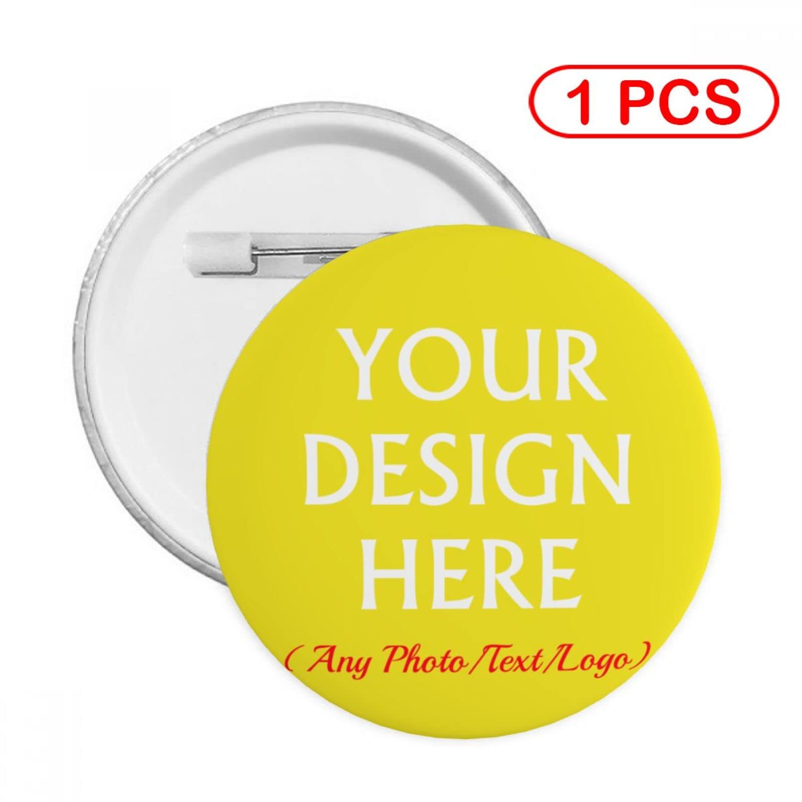 Alfileres personalizados Diseñe sus propios alfileres de solapa Alfileres personalizados con su propia imagen Logotipo de texto Regalos de recuerdo