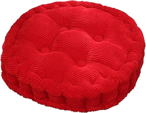 Hausadler Cojines redondos cómodos para silla de 15 pulgadas de profundidad. Cojín suave para asiento de oficina