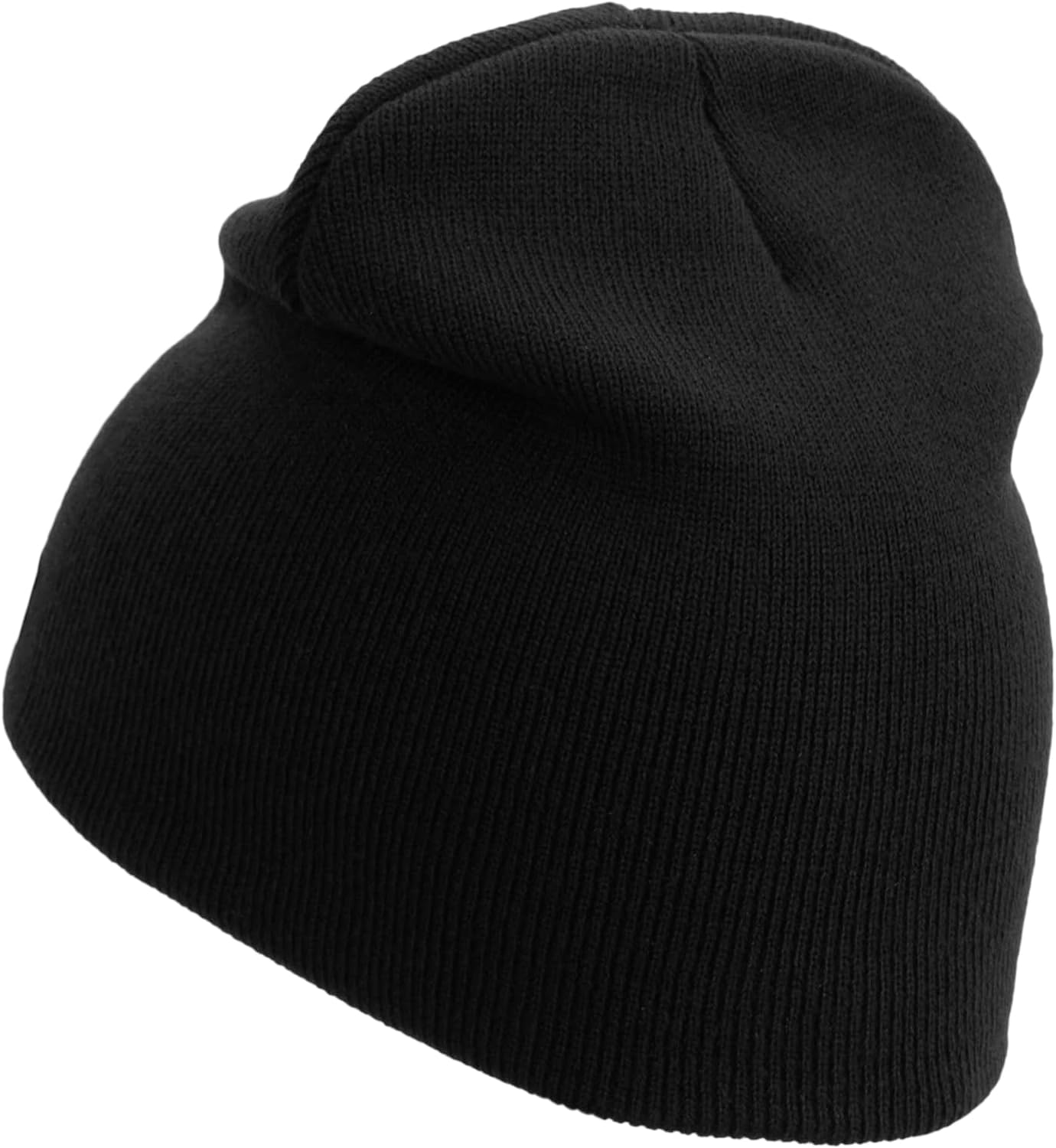 e4Hats.com US Army Veteran Military Embroidered 8 Inch Knitted Short Beanie - Image 2