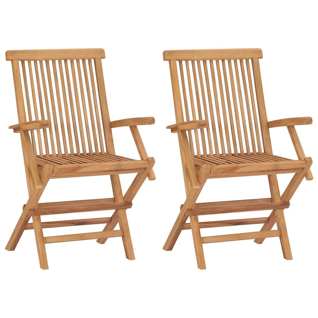 Mobili da giardino in teak pieghevoli: mobili da giardino pieghevole in legno di teak da 3 pezzi
