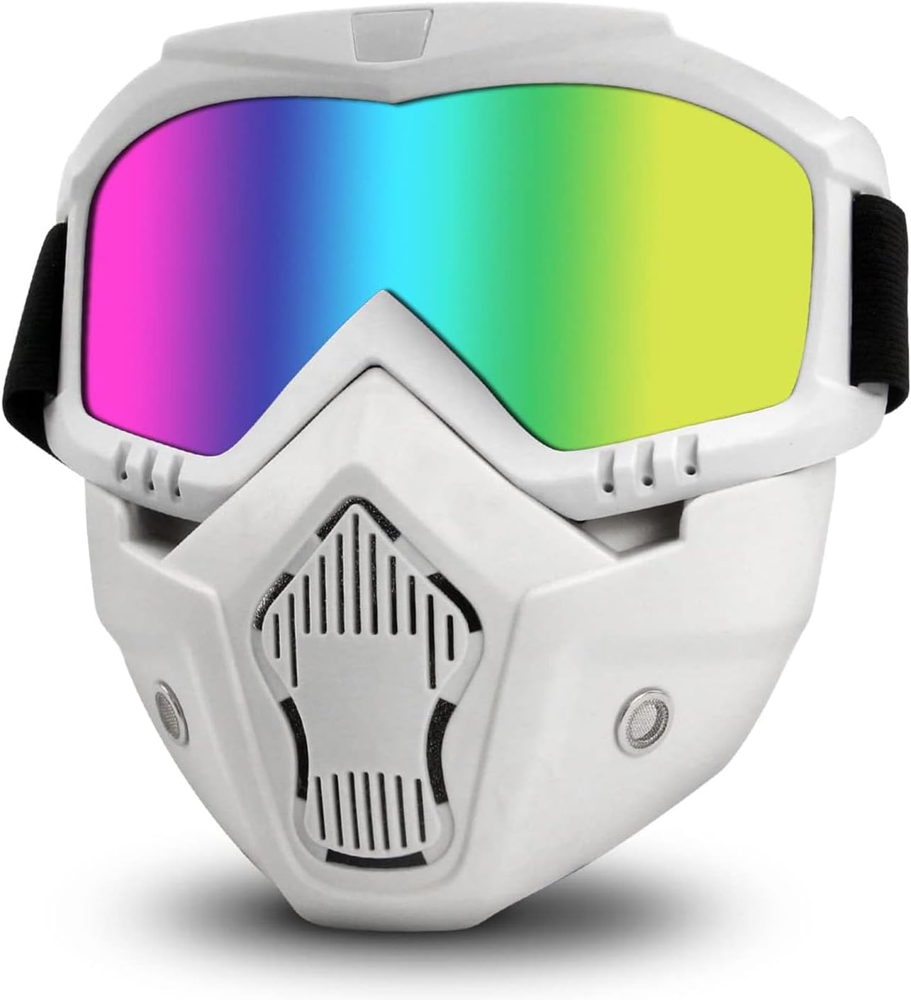 Bolivia's Motorcycle Goggles Detachable Face Mask, Retro Motorcycle