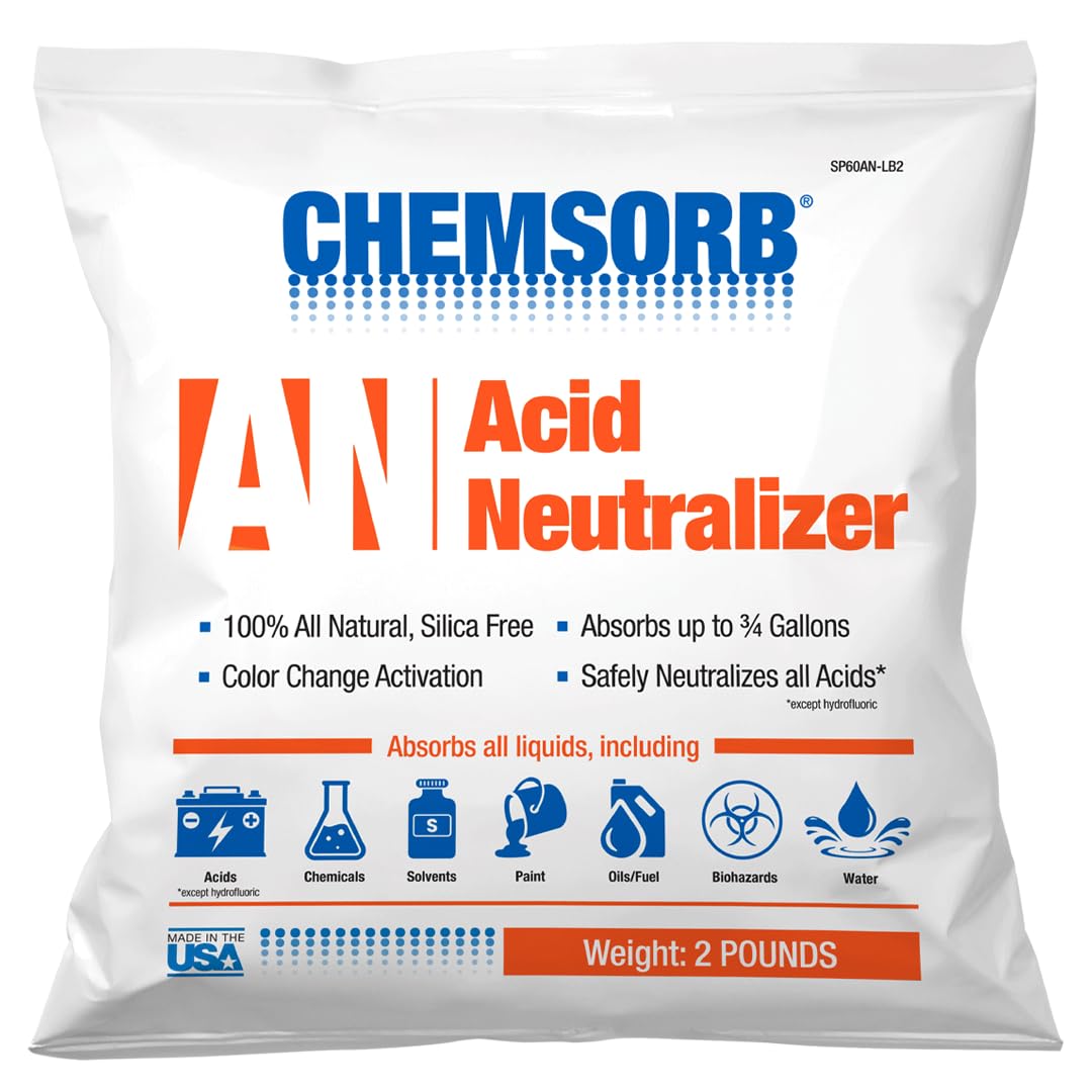 an - Absorbente neutralizante de ácido, bolsa de 2 libras