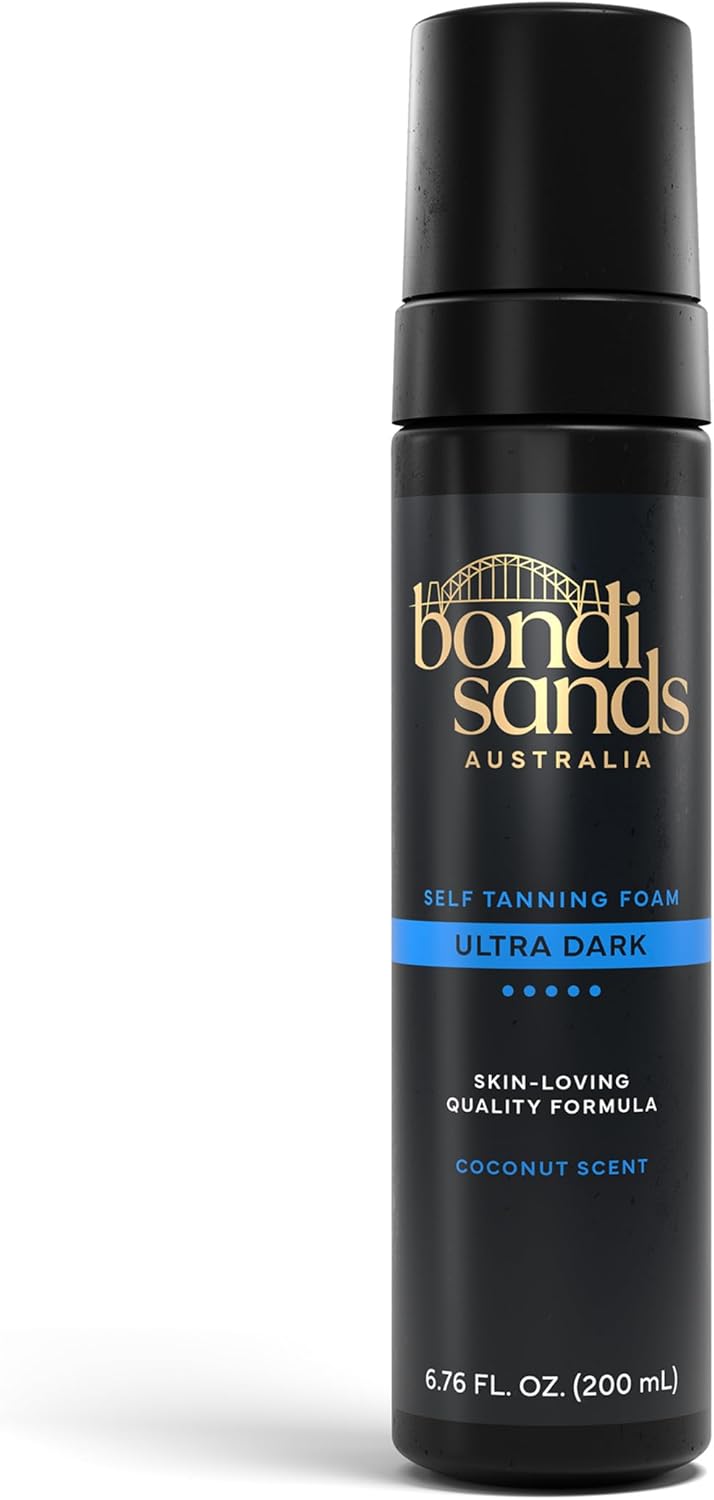 Bondi Sands - Self Tanning Foam Ultra Dark - Mousse autobronceadora para un bronceado natural sin exposición al sol, 200 ml