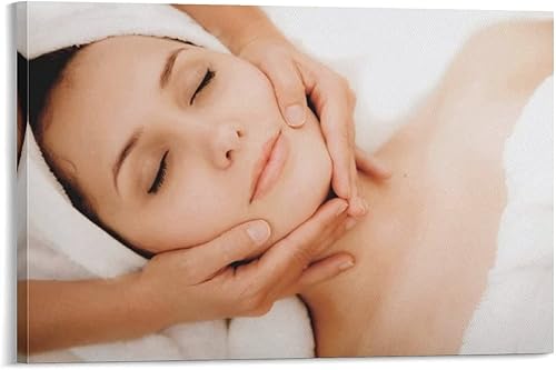 Miniatura 1 de Posters Facial Massage Art Poster Beauty Salon Poster Spa Salon Wall Art Canvas Art Posters Painting Pictures Wall Art Prints Wall Decor for Bedroom