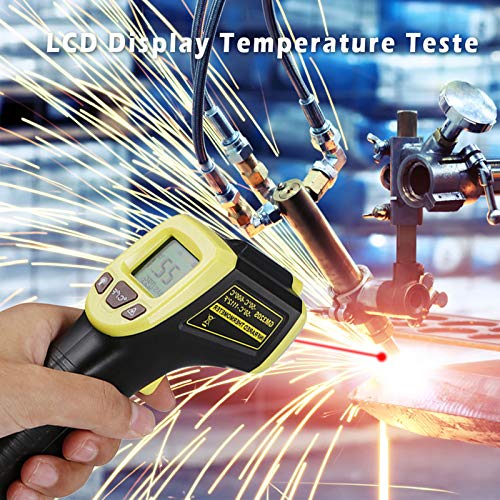 Reinly GM320S Infrared Thermometer LCD IR Industrial High Temperature