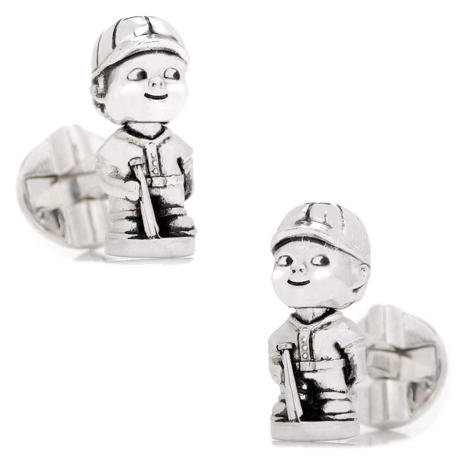 Ox and Bull Trading Co. Baseball Bobblehead Cufflinks