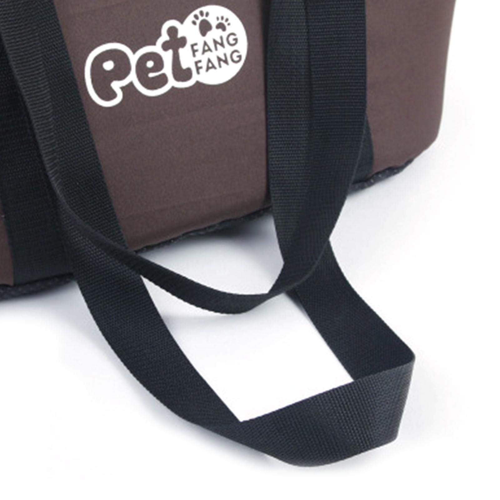 Bolsa de Viaje para Mascotas con diseño de Gato, Bolsa de Transporte de Manos Libres, Bolsa de Hombro Plegable para Mascotas, Bolsa de Transporte de Malla Transpirable, para Perros pequeños y Gatos