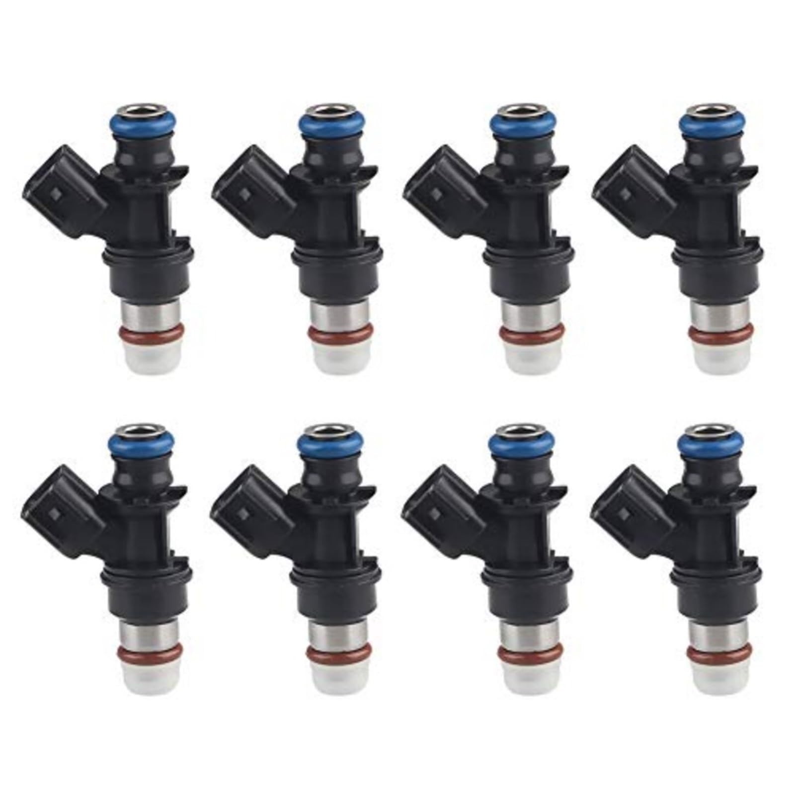 Engine Fuel Injectors Replacement Fit for Chevy Silverado Tahoe Avalanche Fit for GMC Sierra Yukon Yukon XL 4.8L 5.3L 6.0L 6.2L Fuel Injectors Fuel Injector